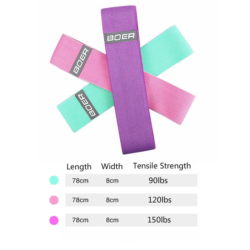 Yoga Workout Booty Band Pull Rope