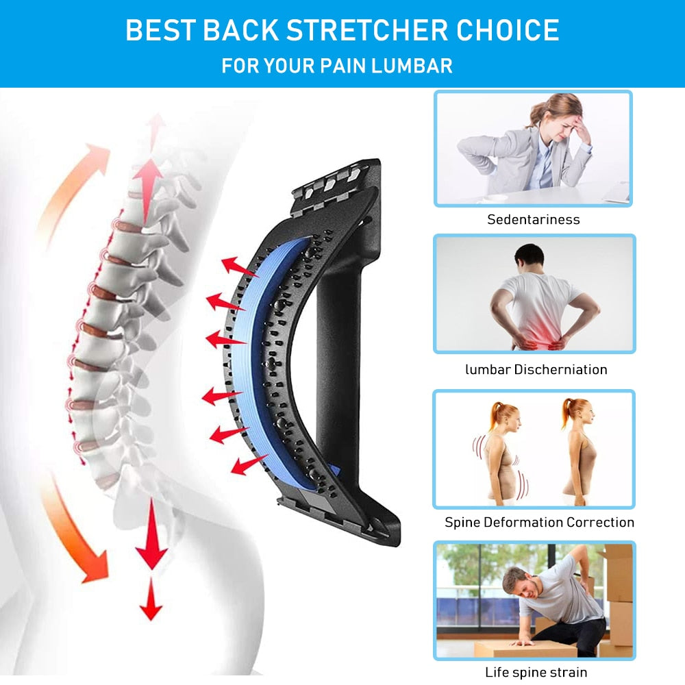 Back Massager Stretcher Support