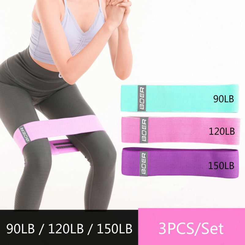 Yoga Workout Booty Band Pull Rope