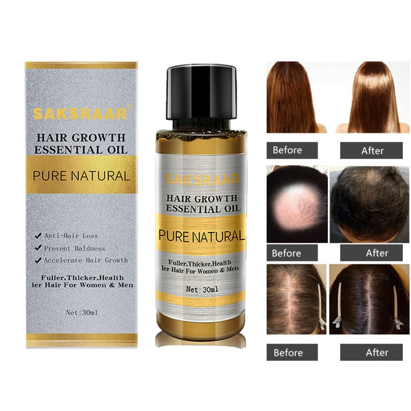 Hair Growth Essential Oils Essence