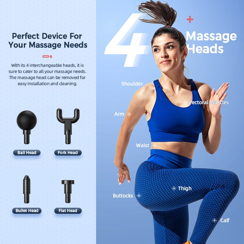 Percussion Muscle Massage Gun for Athletes