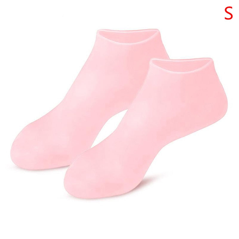 Soft Feet Silicone Gel Moisturizing Socks