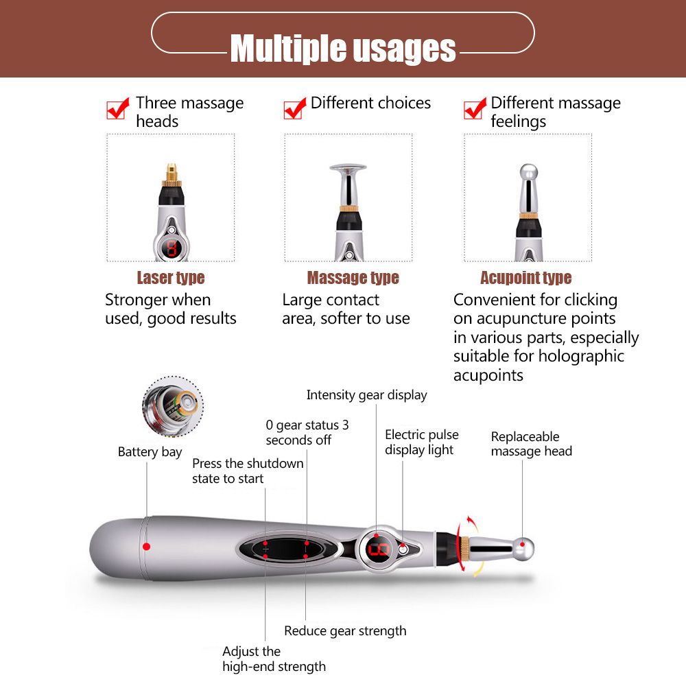Multi-Function Massage Pen Tool